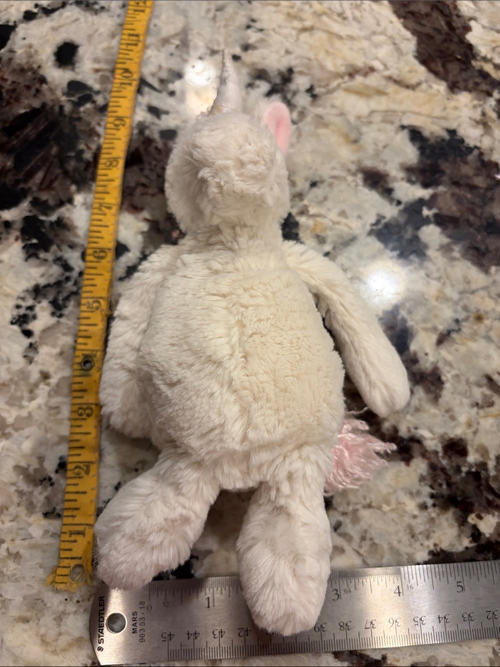 Jellycat Cream retired, unicorn small Plush